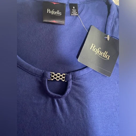 NWT Raffaella TUNIC TOP MEDIUM - Picture 2 of 5